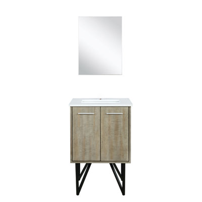 Lancy 24 in W x 20 in D Single Bath Vanity Mirror