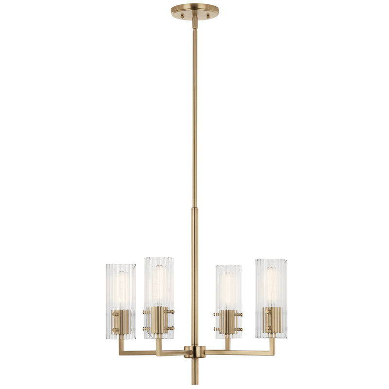Lustre 20 lumières 20,5 ", Laiton