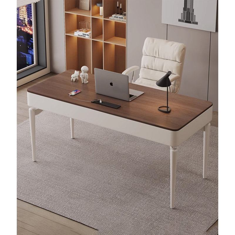 Bureau d'ordinateur Italian Minimalist, H 29,5 po x l 47,2 po x P 23,6 po