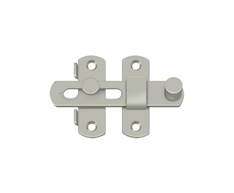 Latch/Catch/Bolt, Brushed Nickel
