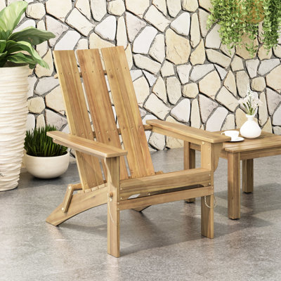 Foldable Chair , Wood, Deck Chair, 29.65 In. Deep, 37.55 Height, 31.8 Width, Natural Finish, Folding Wood Construction, Poolside Relax Color,