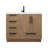 Carla Freestanding Bathroom Vanity with Left Side Drawers-4530070-4530065