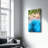 Elegant Tempered Glass Painting, 27.6 x 43.3 Inches | 100% Tempered Glass, Thickness: 0.16 Inches | UV Printed Artwork, Perfect for Home Decor & Modern Interiors, Stunning Visuals for Any Room