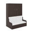 Grand lit escamotable mural avec coussin-1701343186