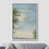 White Floater Framed