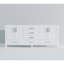 Meuble-lavabo double blanc 84 po X P 22 po D-412270601