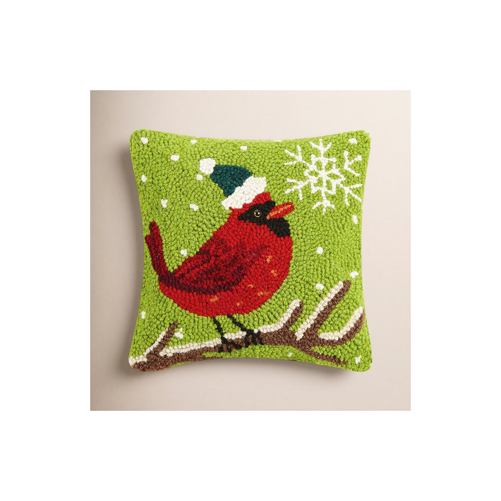 Throw Pillow, Cardinal