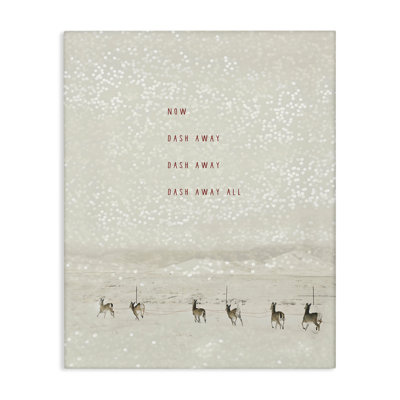 «Dash Away Winter Poem» par Rhonda Addison