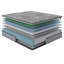 Matelas hybride en mousse viscoélastique gélifiée 10 "-415170051-415170049