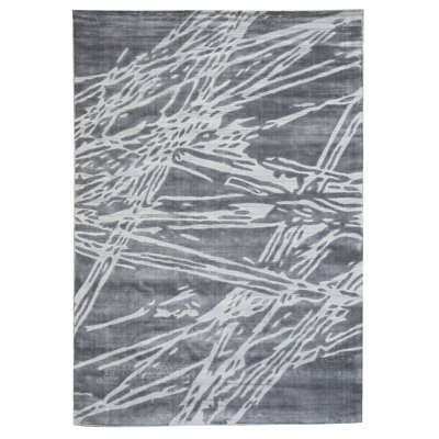 9X12 Modern Handmade Silk Area Rug