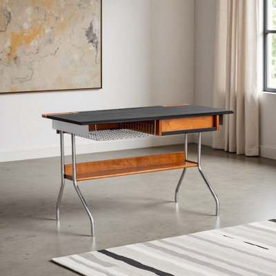 Mid ancient style retro desk
