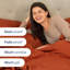 Ensemble de draps 6 pièces très profonds, draps rafraîchissants et respirants, literie de luxe doux pour hôtel, convient aux matelas de 18 à 24 pouces-103254658-103254650