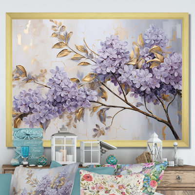 " Pastel Lilac Dreams I "