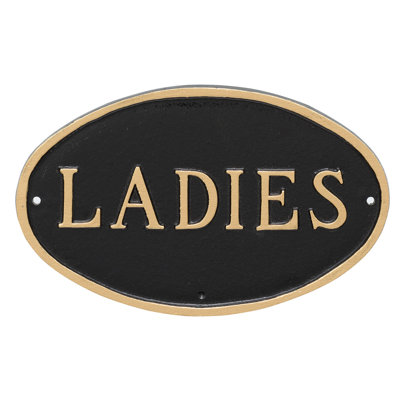 Weather Resistant Metal Garden Plaque