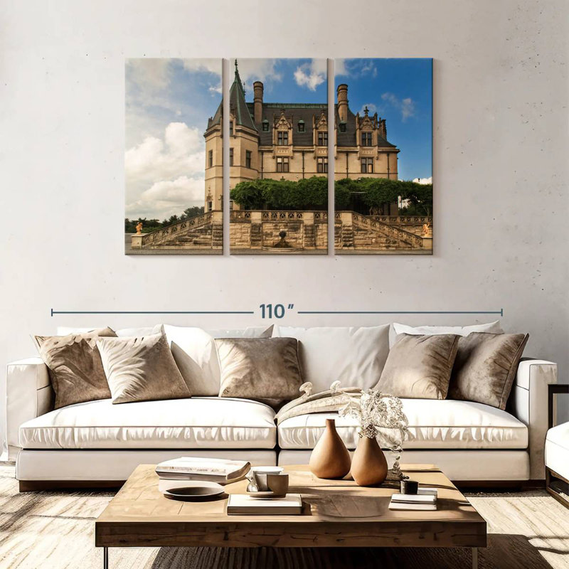 Biltmore Estate, 48" H x 74" W