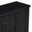 Buffet de rangement 4 portes avec tablettes réglables-1369249962