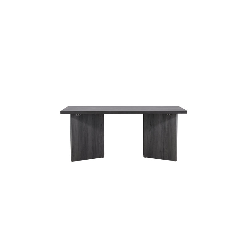 Petar Dining Table, 75cm H x 180cm L x  90cm W, Black
