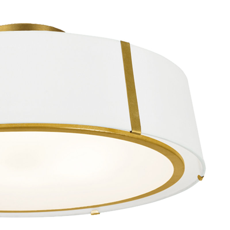 Luminaire suspendu 24 po Marietta, Or antique