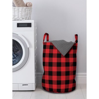 Ambesonne Plaid Laundry Bag, Lumberjack Fashion Buffalo Checks Pattern Retro Style Grid Composition, Hamper Basket With Handles Drawstring Closure For -  East Urban Home, 816963F44E7F4E7BABDDE2F7BB2C24CE