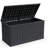 230 Gallon Large Outdoor Storage XXL Deck Box for Patio Furniture, Outdoor Cushions, Garden Tools and Sports/Pools Equipment, Waterproof Resin, Lockable, Black