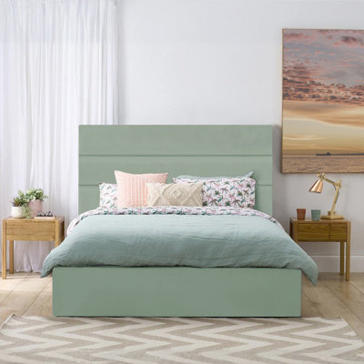 Maelia Upholstered Ottoman Bed