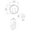 Oyster 1 - Light Flush Mounted Sconce-1372561316-1372561323