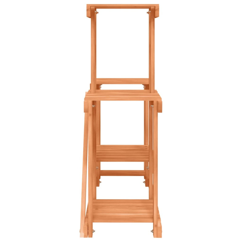 Aujane Wood Plant Stand, Brown
