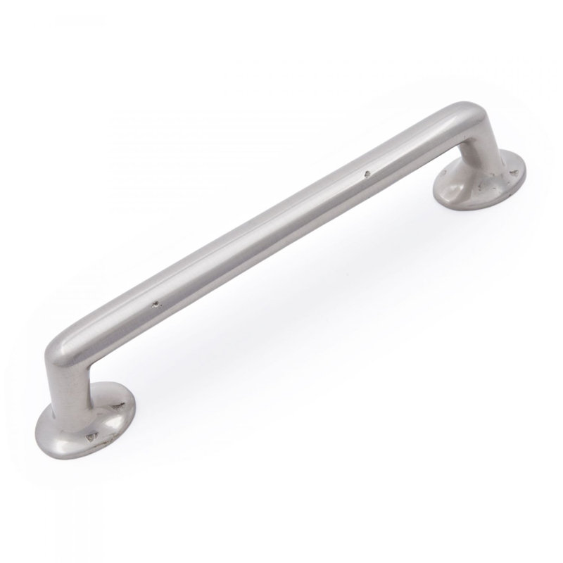 Poignée barre 6 po CP, Nickel satiné