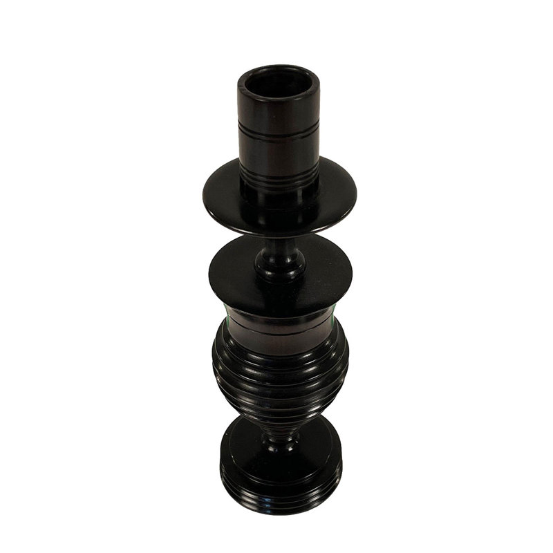 Ebony Wood Collection Candlestick