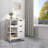 Ariayah Solid Wood Top Kitchen Island Cart with Wheels  & Drawers-1767858112