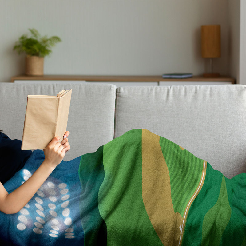 Hand Woven Throw Blanket, 60" x 80"