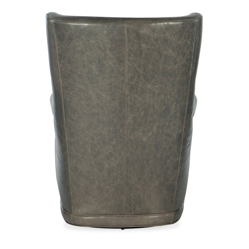 Fauteuil club pivotant à oreilles Mai, Olive Green