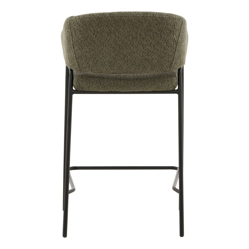 Cathey Counter Stool Olive (Set of 2) - Thumbnail 4
