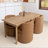 Charys 31.5"  Faux Leather Dining Chair(Set of 4)-104562078