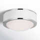 Single Light Glass LED Flush Mount