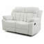 Causeuse inclinable Glory Furniture, blanc-212818245