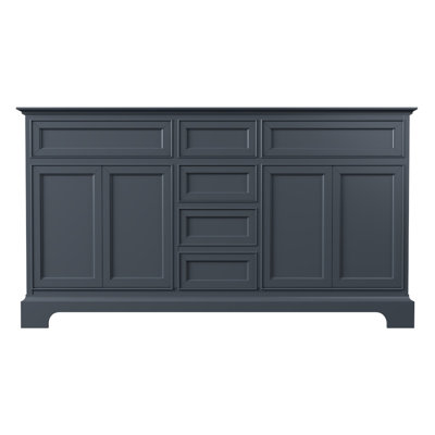 Shelby 60'' Double Bathroom Vanity Base Only