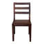Chaise d'appoint en bois massif Mariann-274811202