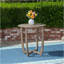 Table circulaire en bois de 27,5 po Hermosa