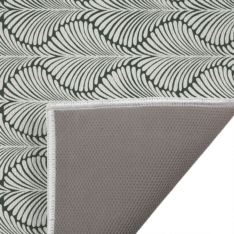 Paillasson Elegant Palms, Chimichurri / vert, L 17 po x L 24 po