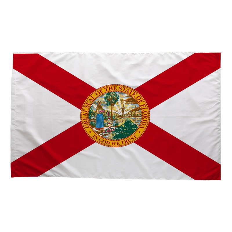 Drapeau de l'État de la Floride - Drapeau extérieur