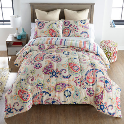 Your Lifestyle by Donna Sharp Cali 3PC Queen Paisley Comforter Set