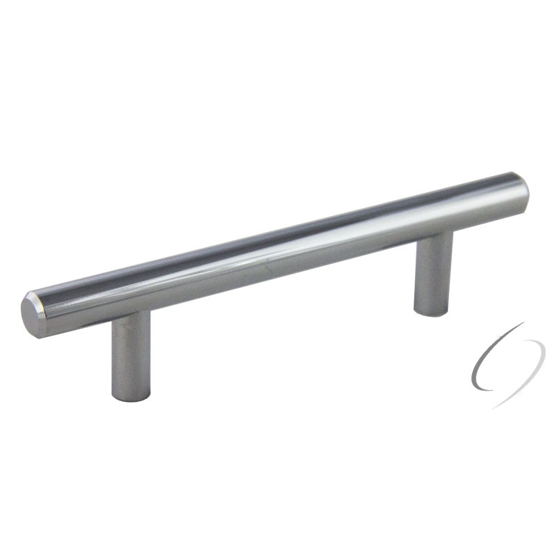 5" Centre to Centre Bar Pull, Polished Brass, 3 3/4"