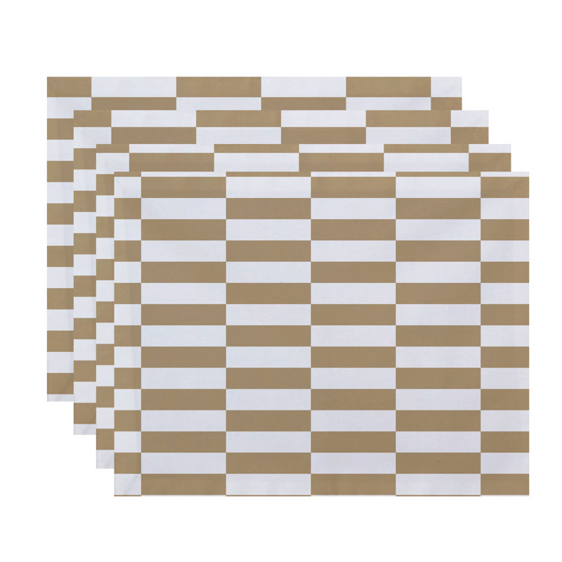 Récapitulatif 18" rayures Buffington, Taupe