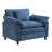 Chenille Oversized Accent Armchair-1387783656
