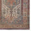 Machine Washable Oriental Machine Woven Polyester Area Rug in Cream/Blue/Red-1933473278