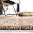 Fitzwater Natural Fiber Hand Woven Jute Striped Rug-1049952353