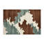 Tapis intérieur et extérieur brun Watercolor-530343012