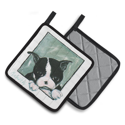 Caroline's Treasures Cotton Potholder Set