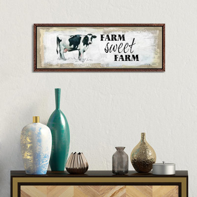 Farm Sweet Farm by Carol Robinson - Panoramic Print on Canvas